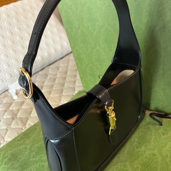 Gucci Jackie 1961 Medium bag in Black in Good Condition - Picture 2 of 14